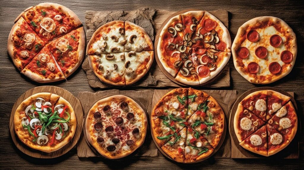 types of pizza