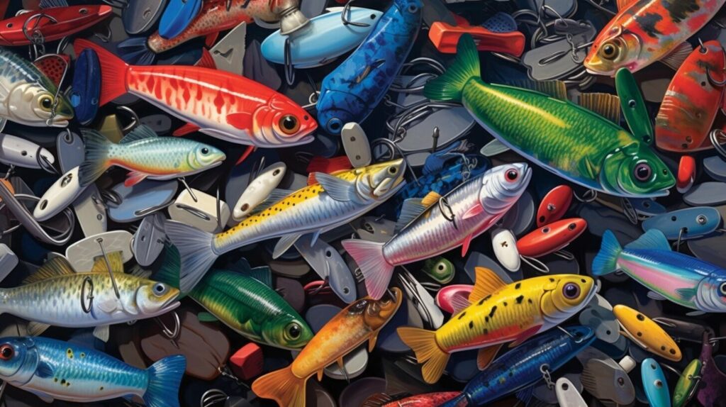 fishing lures and baits