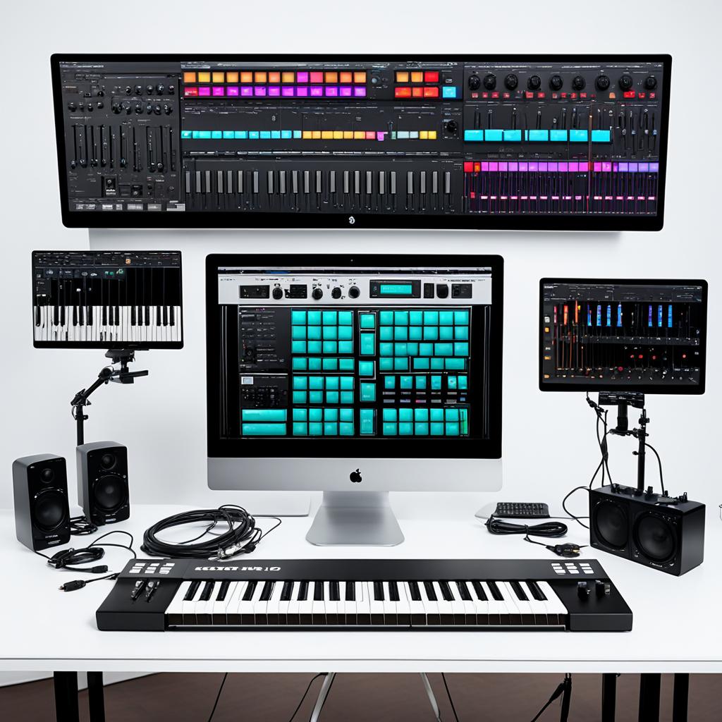 MIDI studio setup