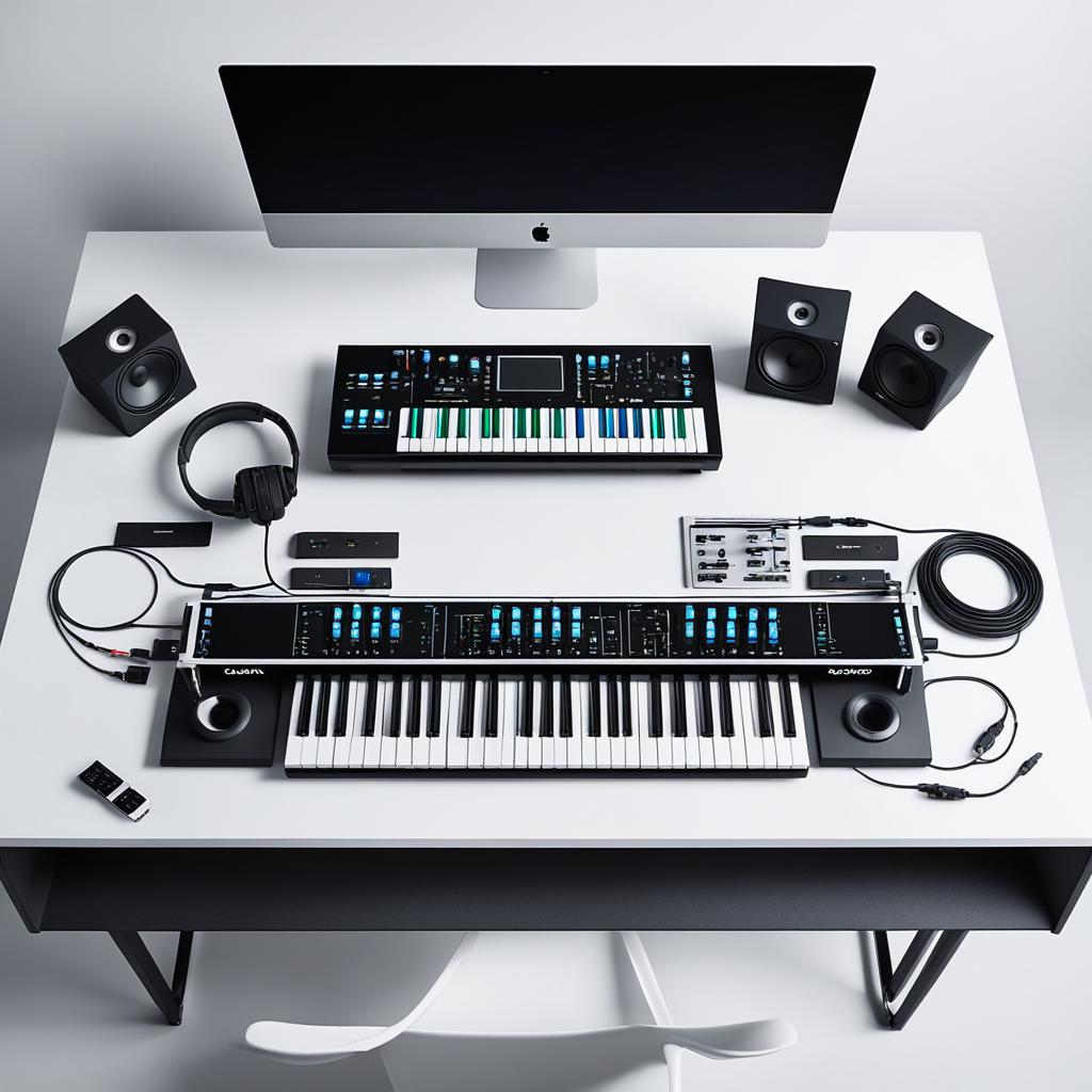 MIDI studio setup
