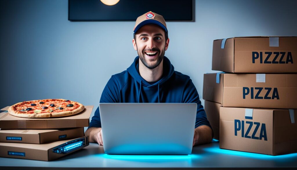 online pizza delivery