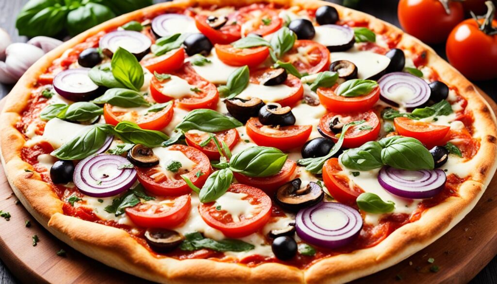 perfect crust fresh ingredients pizza